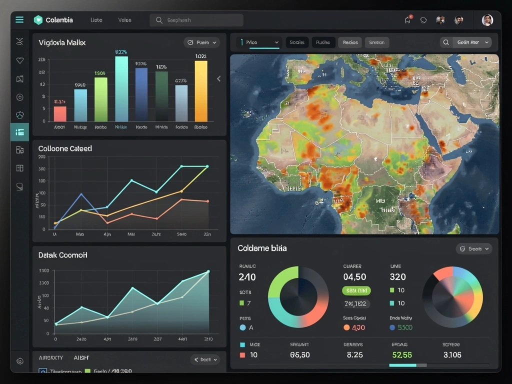Dashboard Premium de Visualización de Datos