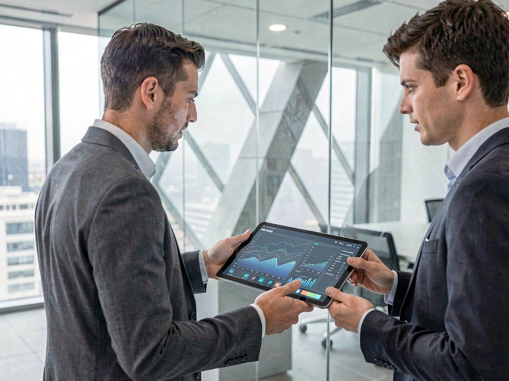 Equipo de AndeanVistaMetrics analizando inteligencia digital